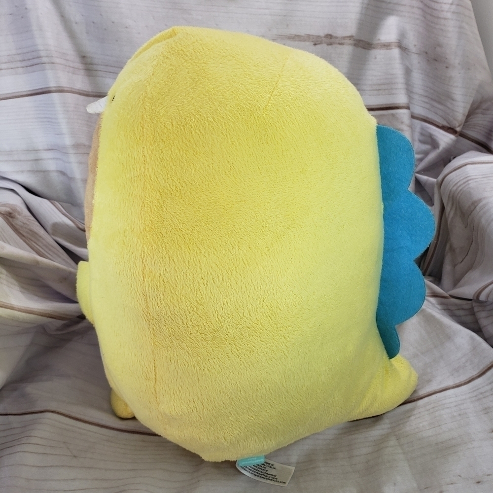 ๐SOLD๐Sumikko Gurashi San-X Yellow Penguin Dinosaur 17 Inch Plush Cuddler 2021 - Picture 3 of 9